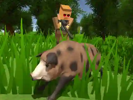 Spel Pixel Hunting.io aanlyn