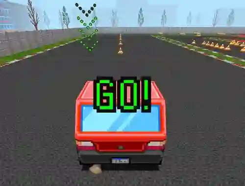Spel Car Driving Test aanlyn