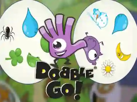 Spel Dobble Go! aanlyn
