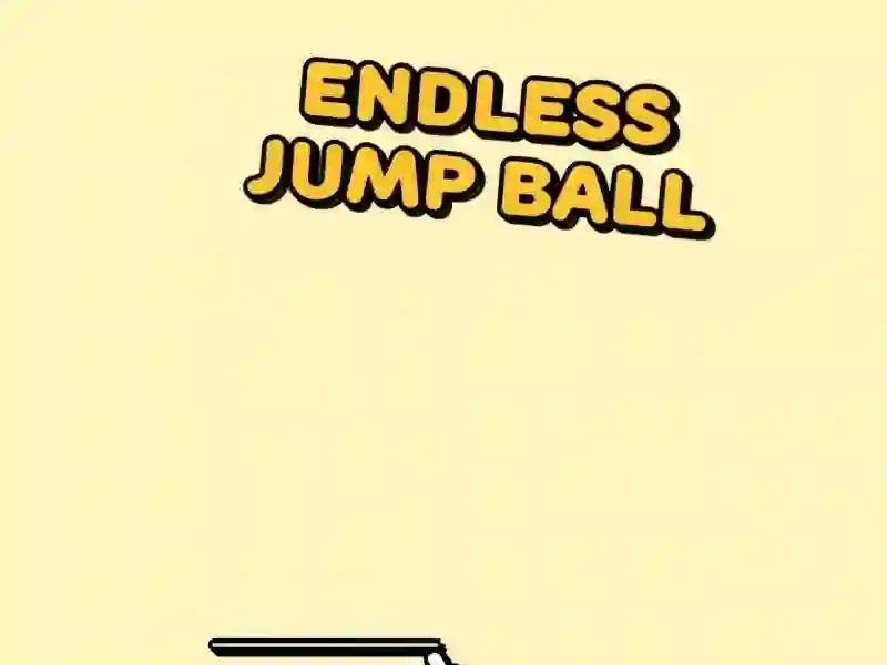 Spel Endless Jump Ball aanlyn