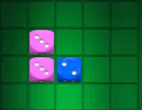 Spel Dice Merge aanlyn