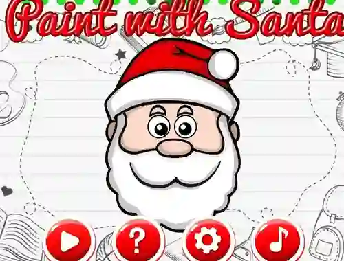 Spel Paint With Santa aanlyn