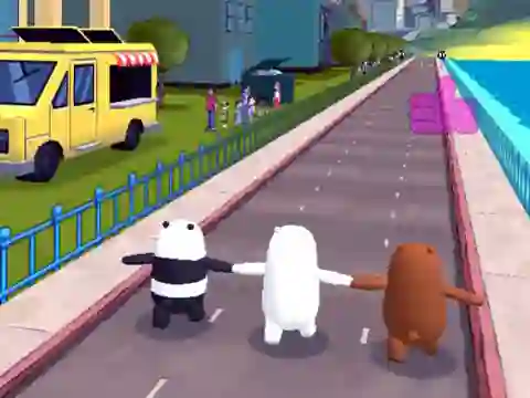 Spel We Bare Bears Bear Parkour aanlyn