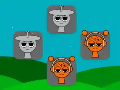 Spel Sprunki Pairs aanlyn