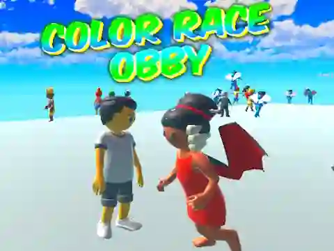 Spel Color Race Obby aanlyn