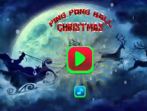 Spel Ping Pong Ball Christmas aanlyn