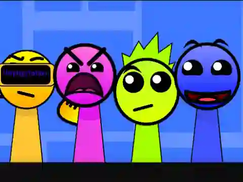 Spel Sprunki Dash aanlyn