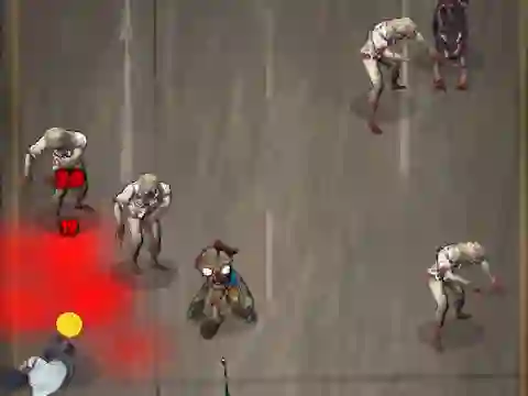 Spel Zombie Defense Survival aanlyn