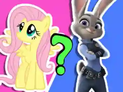 Spel Kids Quiz: Animal Ladies aanlyn