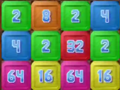Spel 2048: Wood Block aanlyn