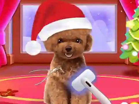 Spel Christmas ASMR Makerover Salon aanlyn