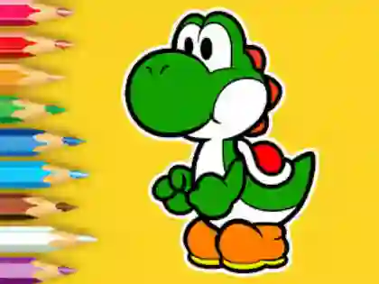 Spel Coloring Book: Yoshi Fishing Day aanlyn