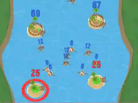 Spel Battle For The Islands aanlyn
