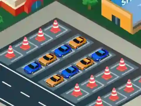 Spel Car Park Sort aanlyn