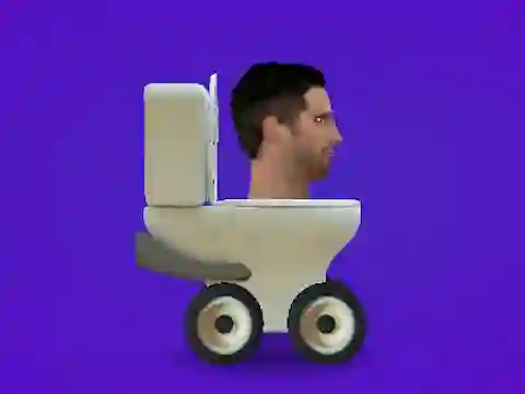 Spel Toilet Racer aanlyn