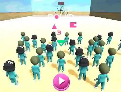 Spel Squid Game Race 3d aanlyn