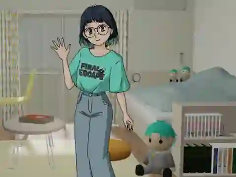 Spel Escape from Oshikatsu Onna's Room aanlyn