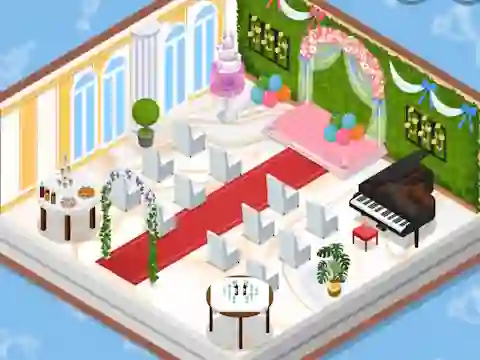 Spel Decor: My Wedding aanlyn