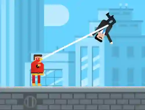 Spel The Superhero League aanlyn