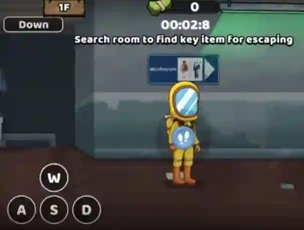 Spel Escape Room Mystery Key 2 aanlyn