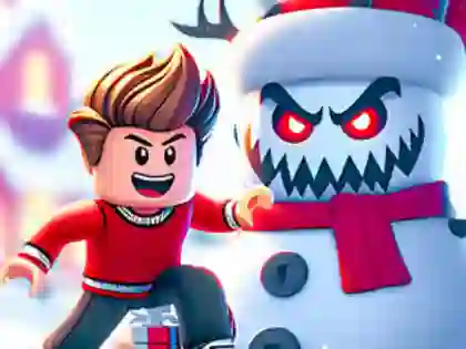 Spel Jigsaw Puzzle: Roblox Snowball Battle aanlyn