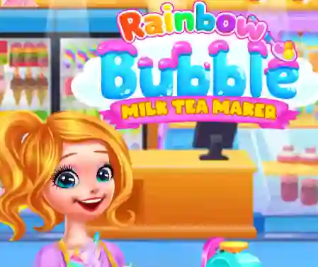 Spel Rainbow Bubble Milk Tea Maker aanlyn