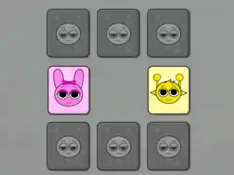 Spel Sprunki Memory Master aanlyn
