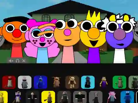 Spel Sprunki Puppet aanlyn