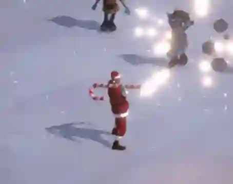 Spel Santa With Cannon aanlyn