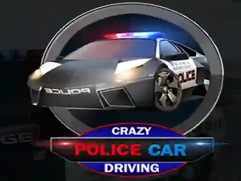 Spel Crazy Police Car Driving aanlyn