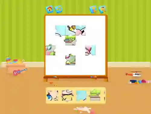 Spel Avatar World Jigsaw aanlyn