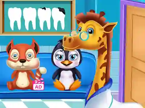 Spel Pet Dentist aanlyn