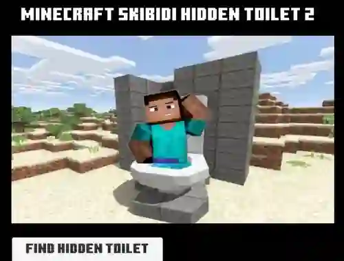Spel Minicraft Skibidi Hidden Toilet 2 aanlyn