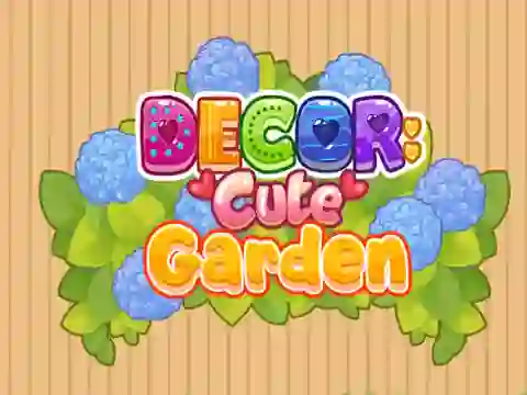 Spel Decor: Cute Garden aanlyn