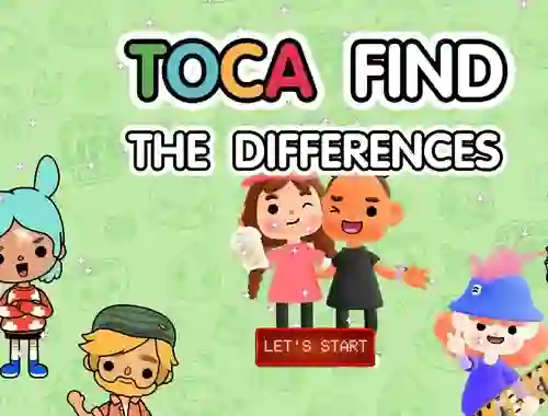 Spel Toca Find The Differences aanlyn