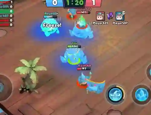 Spel Mobile Legends Slime 3v3 aanlyn