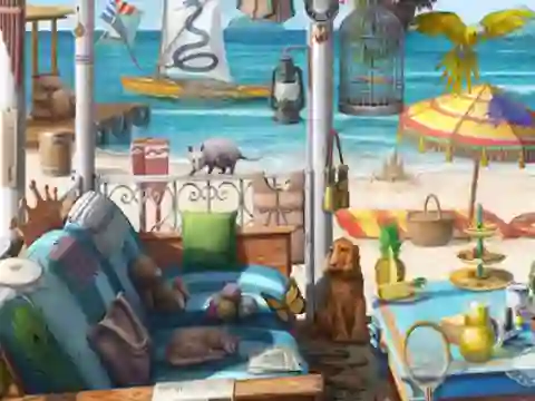 Spel Hidden Object aanlyn