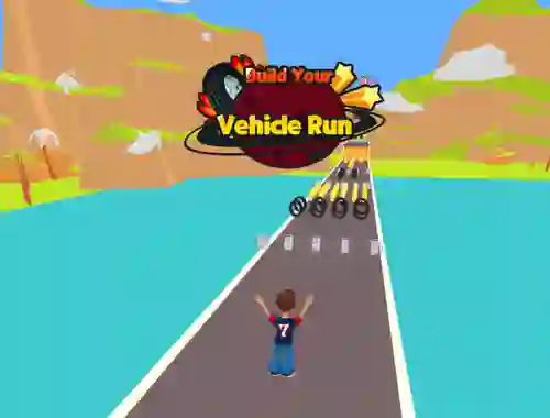Spel Build Your Vehicle Run aanlyn