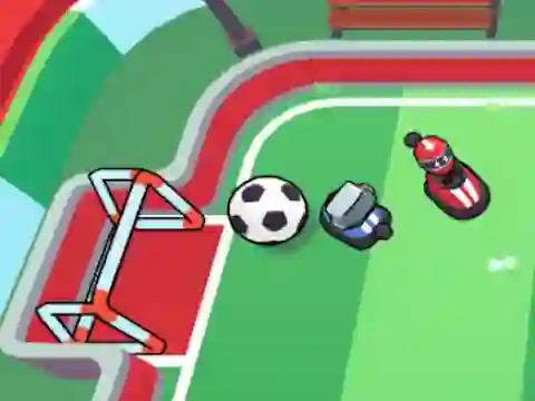 Spel Bumper Cars Soccer aanlyn
