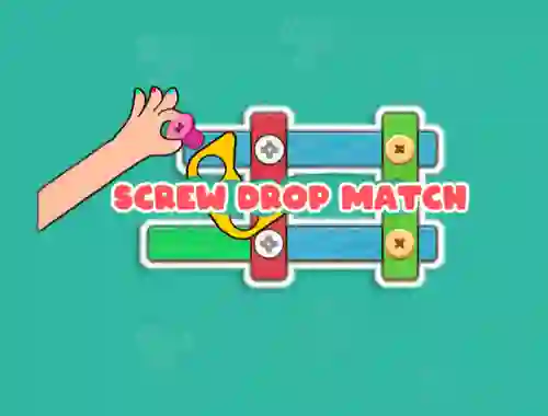 Spel Screw Drop Match aanlyn