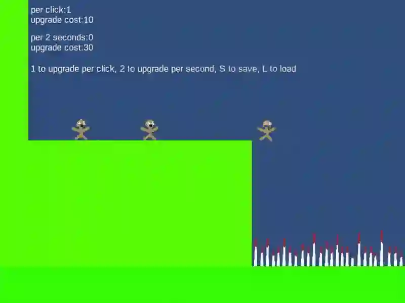 Spel Push People Off a Cliff Clicker aanlyn