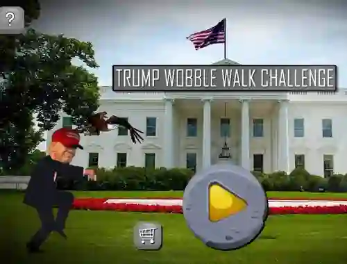 Spel Trump Wobble Walk Challenge aanlyn