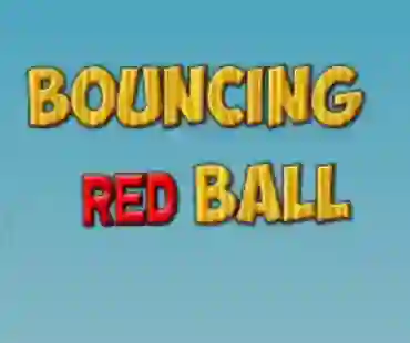Spel Bouncing Red Ball aanlyn
