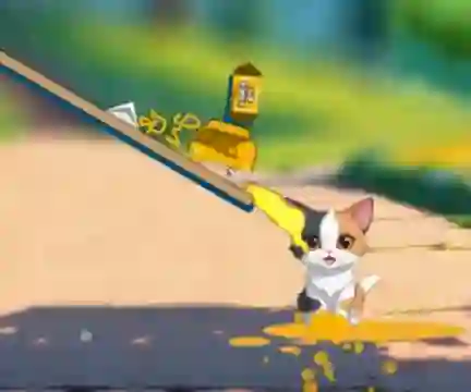 Spel Cat Challenge aanlyn