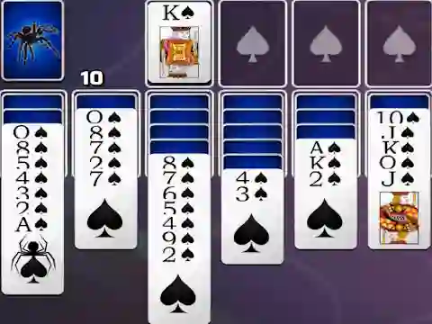 Spel Spades Spider Solitaire aanlyn