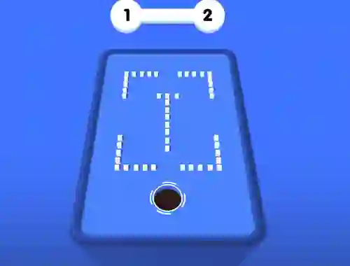 Spel Hole 3d Color Block aanlyn
