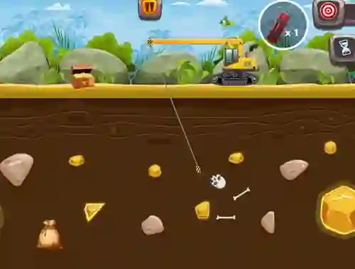 Spel Golden Digger aanlyn