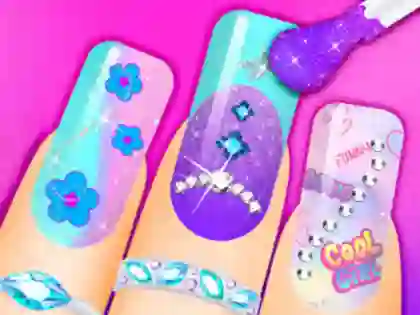 Spel Coloring Book: Nail Art aanlyn