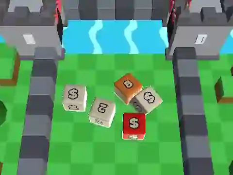 Spel Cubatoria Merge 2048 aanlyn
