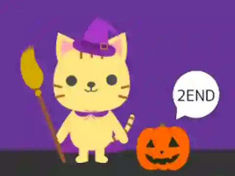 Spel Cat and Halloween Escape aanlyn
